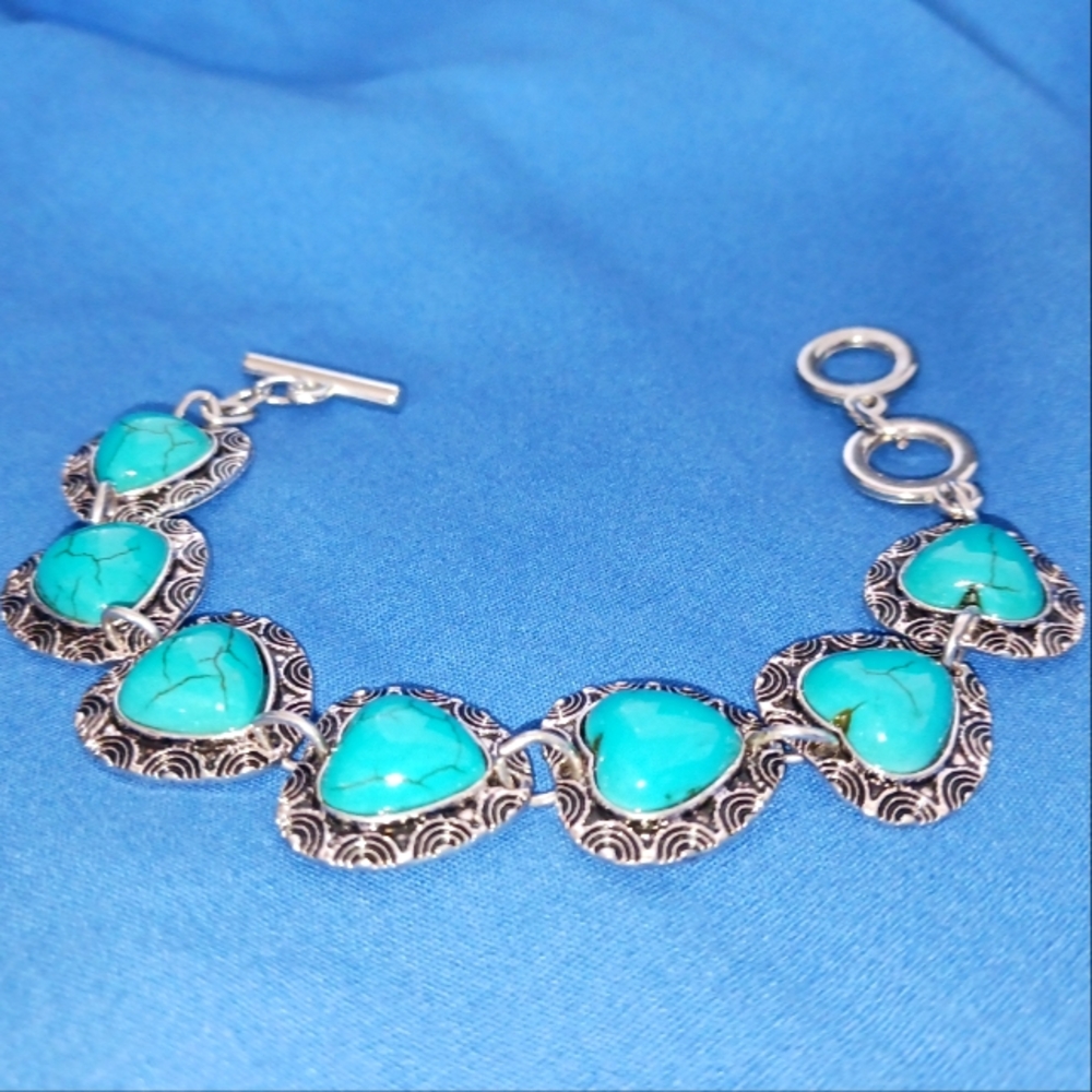 Heart Toggle Bracelet - image 3